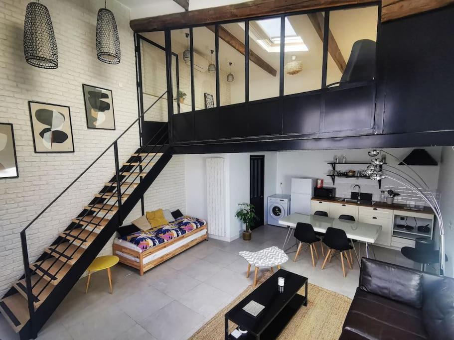 Loft En Duplex- Top Emplacement -Montpellier Dış mekan fotoğraf