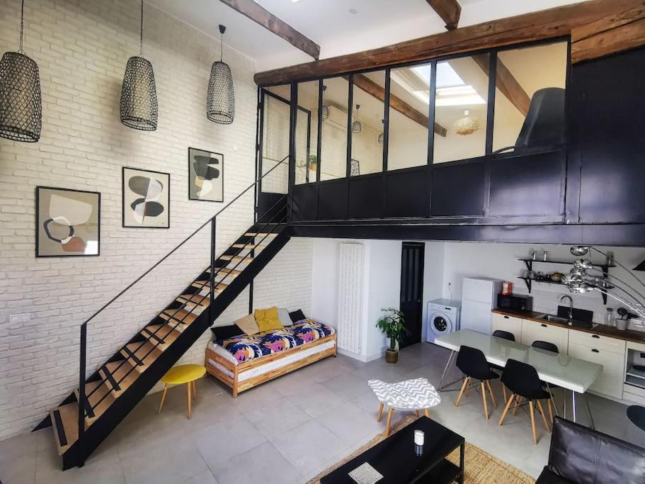 Loft En Duplex- Top Emplacement -Montpellier Dış mekan fotoğraf